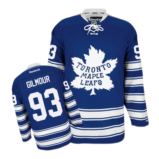 Doug Gilmour Toronto Maple Leafs Premier 2014 Winter Classic Reebok Jersey - Royal Blue