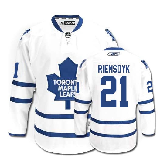 James Van Riemsdyk Toronto Maple Leafs Premier Away Reebok Jersey - White