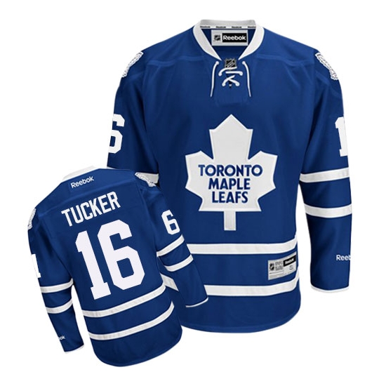 Darcy Tucker Toronto Maple Leafs Authentic Home Reebok Jersey - Royal Blue