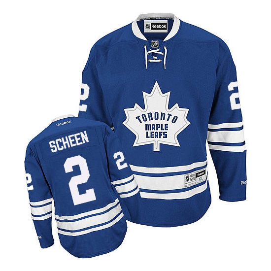 Luke Schenn Toronto Maple Leafs Premier New Third Reebok Jersey - Royal Blue