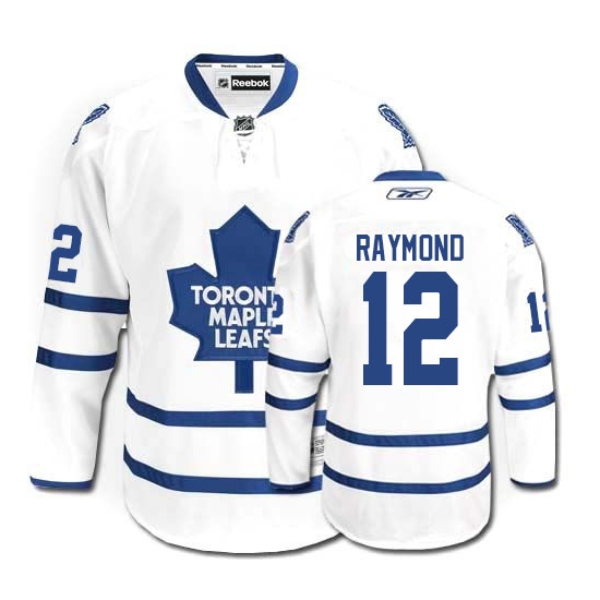 Mason Raymond Toronto Maple Leafs Authentic Away Reebok Jersey - White