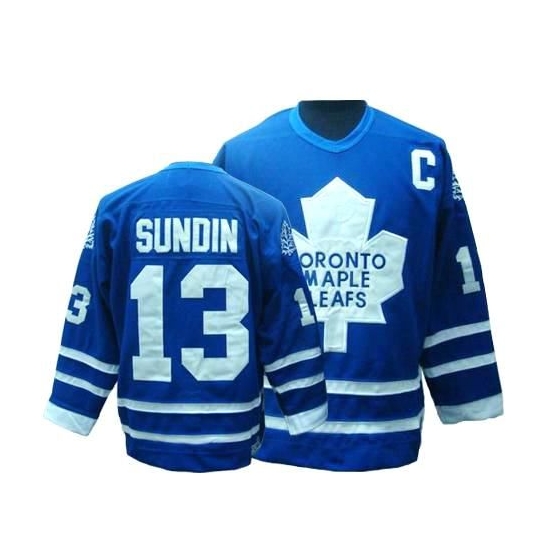 Mats Sundin Toronto Maple Leafs Premier Throwback CCM Jersey - Royal Blue