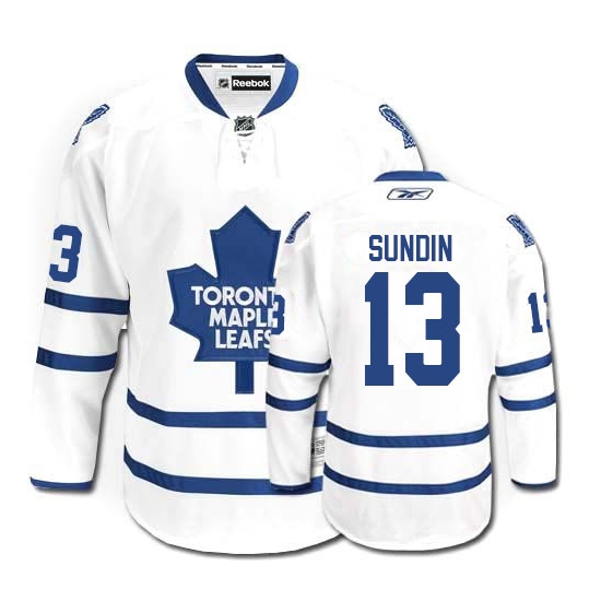 Mats Sundin Toronto Maple Leafs Authentic Away Reebok Jersey - White