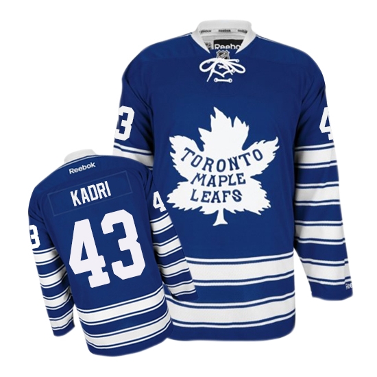 Nazem Kadri Toronto Maple Leafs Youth Authentic 2014 Winter Classic Reebok Jersey - Royal Blue