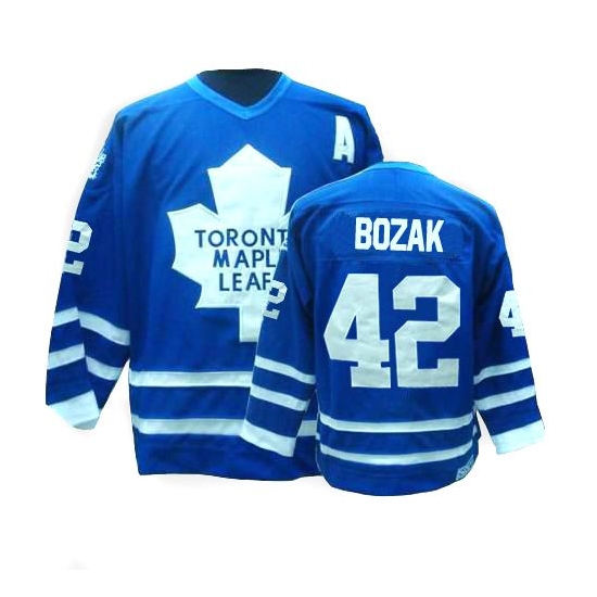Tyler Bozak Toronto Maple Leafs Authentic Throwback CCM Jersey - Royal Blue