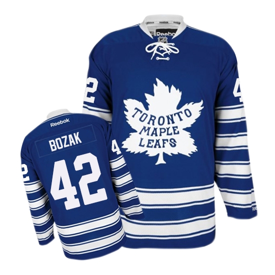 Tyler Bozak Toronto Maple Leafs Authentic 2014 Winter Classic Reebok Jersey - Royal Blue