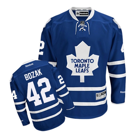 Tyler Bozak Toronto Maple Leafs Premier Home Reebok Jersey - Royal Blue