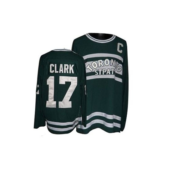 Wendel Clark Toronto Maple Leafs Authentic Throwback CCM Jersey - Green