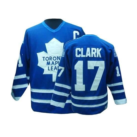 Wendel Clark Toronto Maple Leafs Authentic Throwback CCM Jersey - Royal Blue