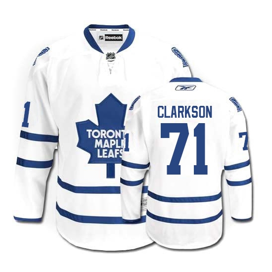David Clarkson Toronto Maple Leafs Authentic Away Reebok Jersey - White