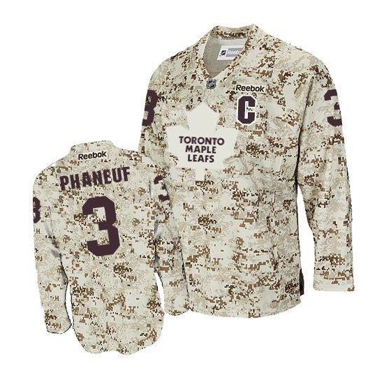 Dion Phaneuf Toronto Maple Leafs Authentic Reebok Jersey - Camouflage