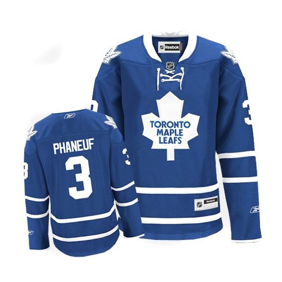 Dion Phaneuf Toronto Maple Leafs Women's Premier Home Reebok Jersey - Royal Blue