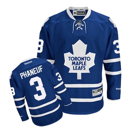 Dion Phaneuf Toronto Maple Leafs Youth Authentic Home Reebok Jersey - Royal Blue
