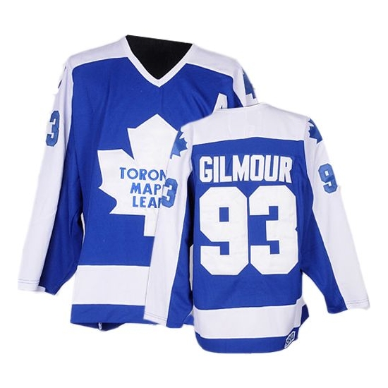 Doug Gilmour Toronto Maple Leafs Premier A Patch Throwback CCM Jersey - Royal Blue