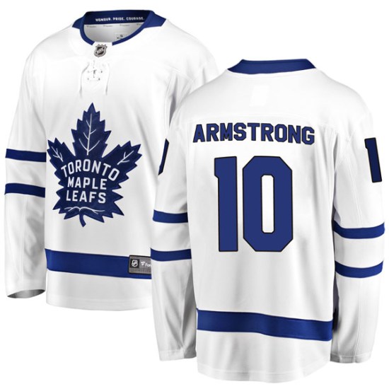 George Armstrong Toronto Maple Leafs Youth Breakaway Away Fanatics Branded Jersey - White