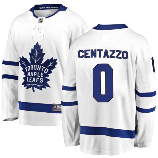 Orrin Centazzo Toronto Maple Leafs Youth Breakaway Away Fanatics Branded Jersey - White