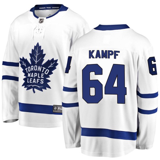 David Kampf Toronto Maple Leafs Youth Breakaway Away Fanatics Branded Jersey - White