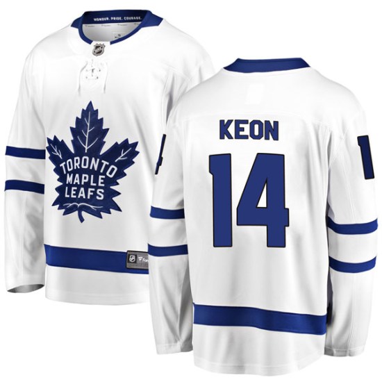 Dave Keon Toronto Maple Leafs Youth Breakaway Away Fanatics Branded Jersey - White