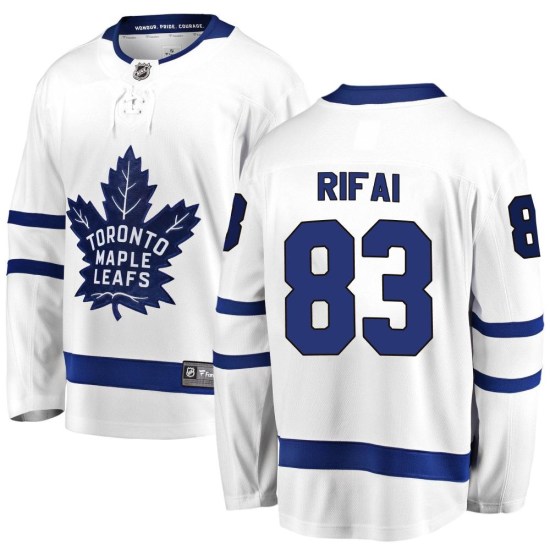 Marshall Rifai Toronto Maple Leafs Youth Breakaway Away Fanatics Branded Jersey - White