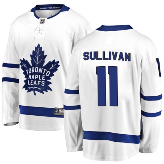 Steve Sullivan Toronto Maple Leafs Youth Breakaway Away Fanatics Branded Jersey - White