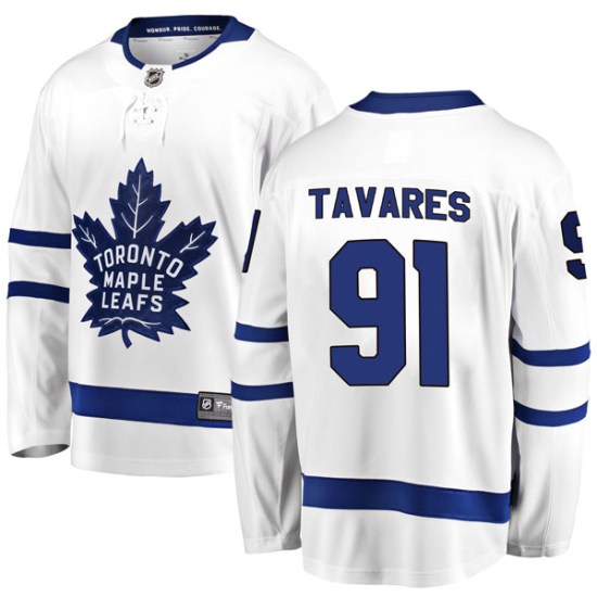 John Tavares Toronto Maple Leafs Youth Breakaway Away Fanatics Branded Jersey - White