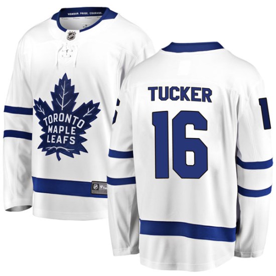 Darcy Tucker Toronto Maple Leafs Youth Breakaway Away Fanatics Branded Jersey - White