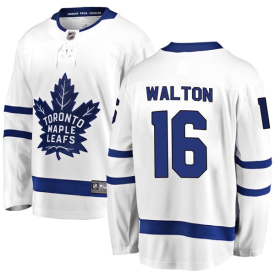 Mike Walton Toronto Maple Leafs Youth Breakaway Away Fanatics Branded Jersey - White