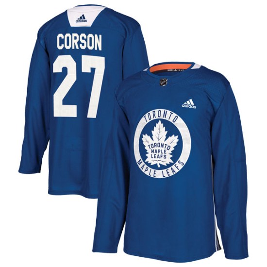 Shayne Corson Toronto Maple Leafs Authentic Practice Adidas Jersey - Royal