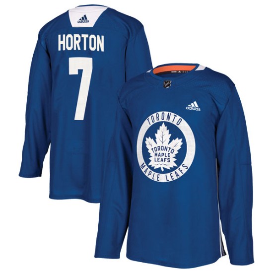 Tim Horton Toronto Maple Leafs Authentic Practice Adidas Jersey - Royal