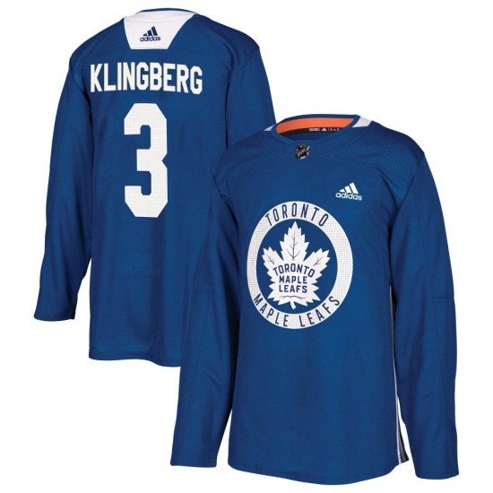 John Klingberg Toronto Maple Leafs Authentic Practice Adidas Jersey - Royal
