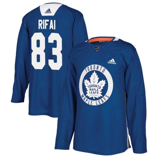 Marshall Rifai Toronto Maple Leafs Authentic Practice Adidas Jersey - Royal