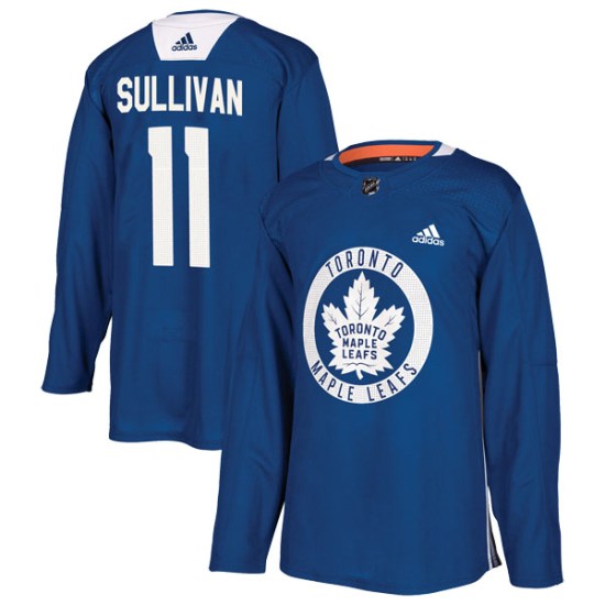 Steve Sullivan Toronto Maple Leafs Authentic Practice Adidas Jersey - Royal