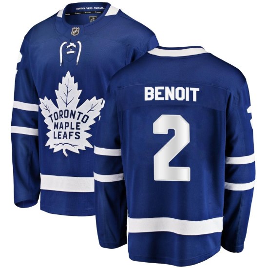 Simon Benoit Toronto Maple Leafs Breakaway Home Fanatics Branded Jersey - Blue