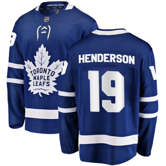 Paul Henderson Toronto Maple Leafs Breakaway Home Fanatics Branded Jersey - Blue