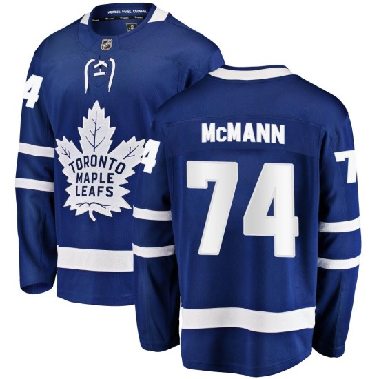Bobby McMann Toronto Maple Leafs Breakaway Home Fanatics Branded Jersey - Blue