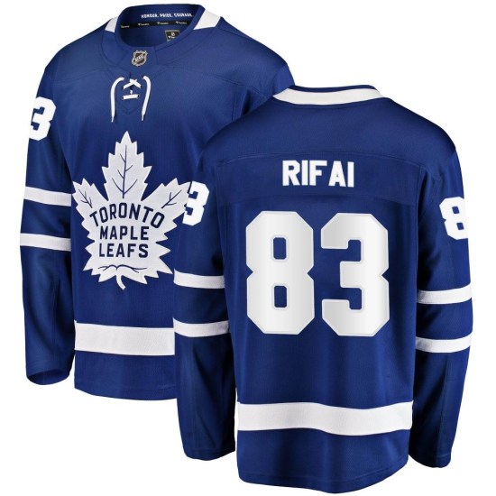 Marshall Rifai Toronto Maple Leafs Breakaway Home Fanatics Branded Jersey - Blue