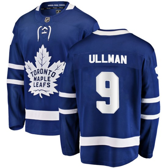 Norm Ullman Toronto Maple Leafs Breakaway Home Fanatics Branded Jersey - Blue
