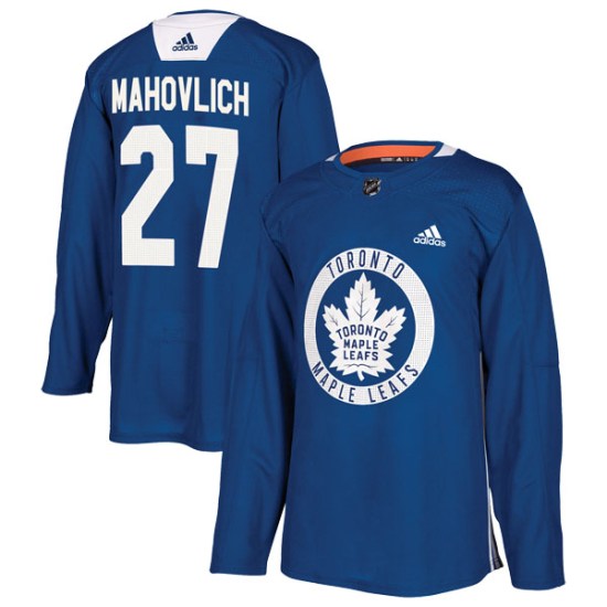 Frank Mahovlich Toronto Maple Leafs Youth Authentic Practice Adidas Jersey - Royal