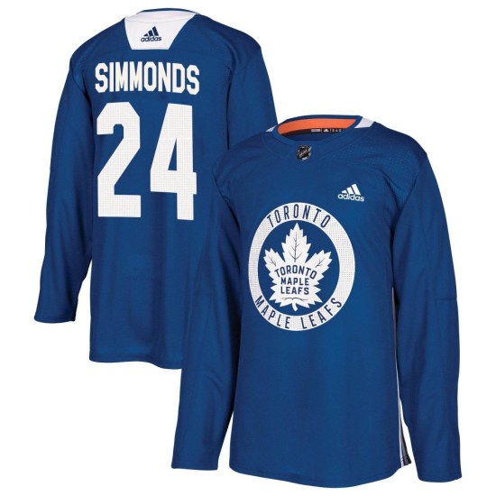 Wayne Simmonds Toronto Maple Leafs Youth Authentic Practice Adidas Jersey - Royal