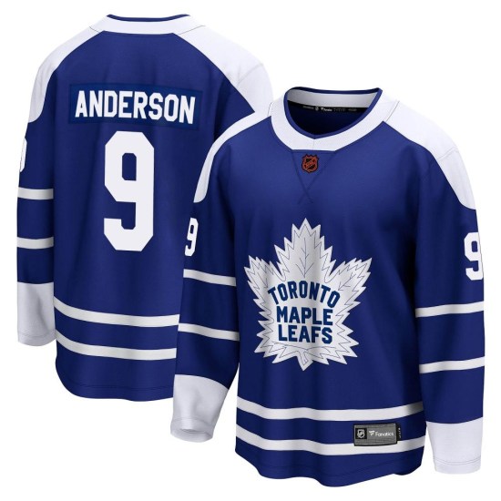 Glenn Anderson Toronto Maple Leafs Breakaway Special Edition 2.0 Fanatics Branded Jersey - Royal
