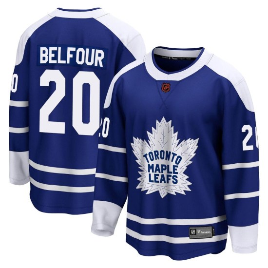 Ed Belfour Toronto Maple Leafs Breakaway Special Edition 2.0 Fanatics Branded Jersey - Royal