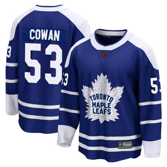 Easton Cowan Toronto Maple Leafs Breakaway Special Edition 2.0 Fanatics Branded Jersey - Royal