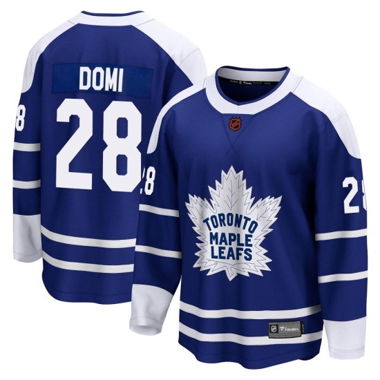 Tie Domi Toronto Maple Leafs Breakaway Special Edition 2.0 Fanatics Branded Jersey - Royal