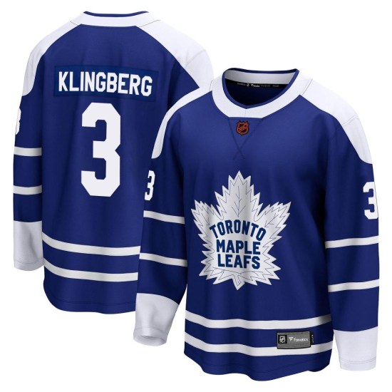 John Klingberg Toronto Maple Leafs Breakaway Special Edition 2.0 Fanatics Branded Jersey - Royal