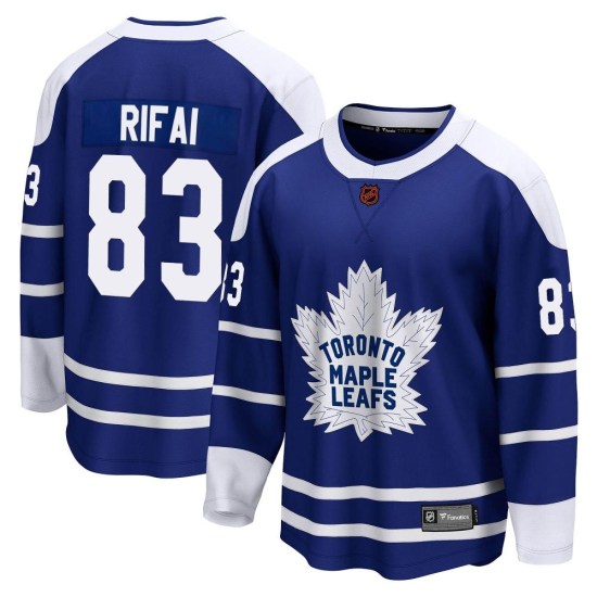 Marshall Rifai Toronto Maple Leafs Breakaway Special Edition 2.0 Fanatics Branded Jersey - Royal