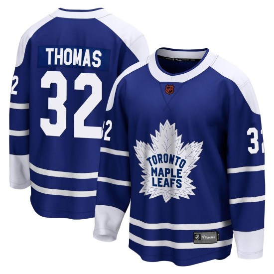 Steve Thomas Toronto Maple Leafs Breakaway Special Edition 2.0 Fanatics Branded Jersey - Royal