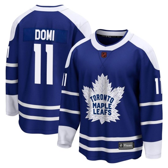 Max Domi Toronto Maple Leafs Youth Breakaway Special Edition 2.0 Fanatics Branded Jersey - Royal