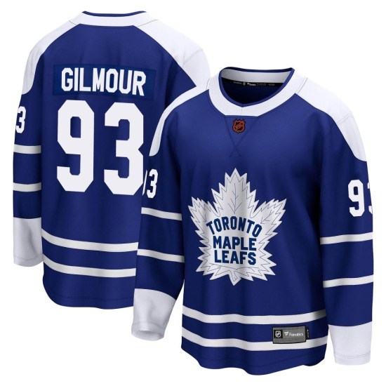 Doug Gilmour Toronto Maple Leafs Youth Breakaway Special Edition 2.0 Fanatics Branded Jersey - Royal