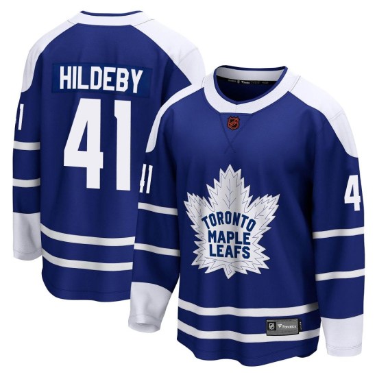 Dennis Hildeby Toronto Maple Leafs Youth Breakaway Special Edition 2.0 Fanatics Branded Jersey - Royal