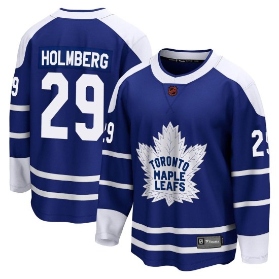 Pontus Holmberg Toronto Maple Leafs Youth Breakaway Special Edition 2.0 Fanatics Branded Jersey - Royal